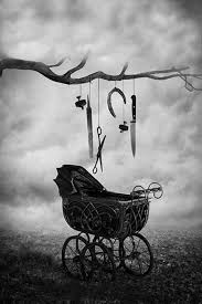 empty baby carriage