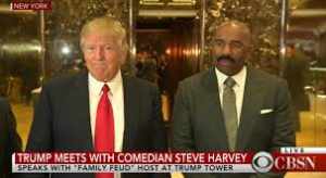 Donald Trump Steve Harvey