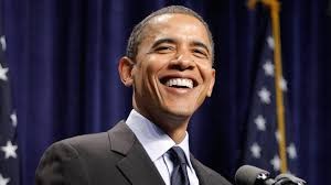 President Obama Happy
