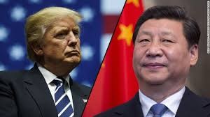 Trump meets w China