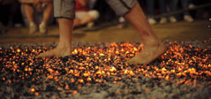 Walking over hot coals 2